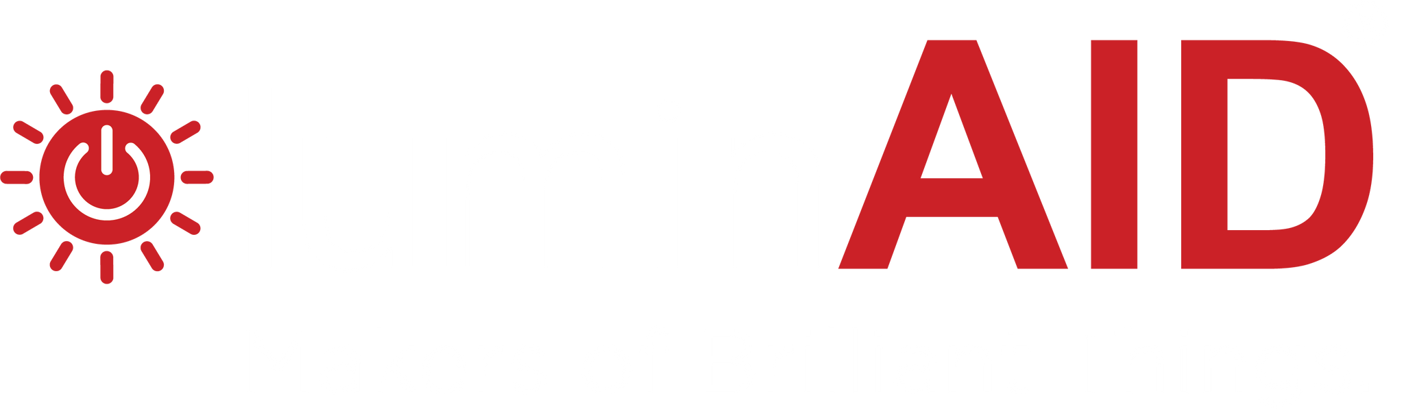 luminaid logo, makers of brilliant things. 